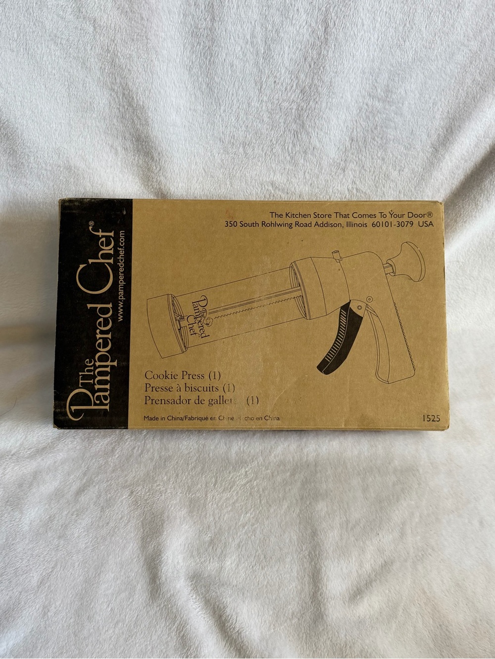 Pampered Chef 1525 Cookie Press